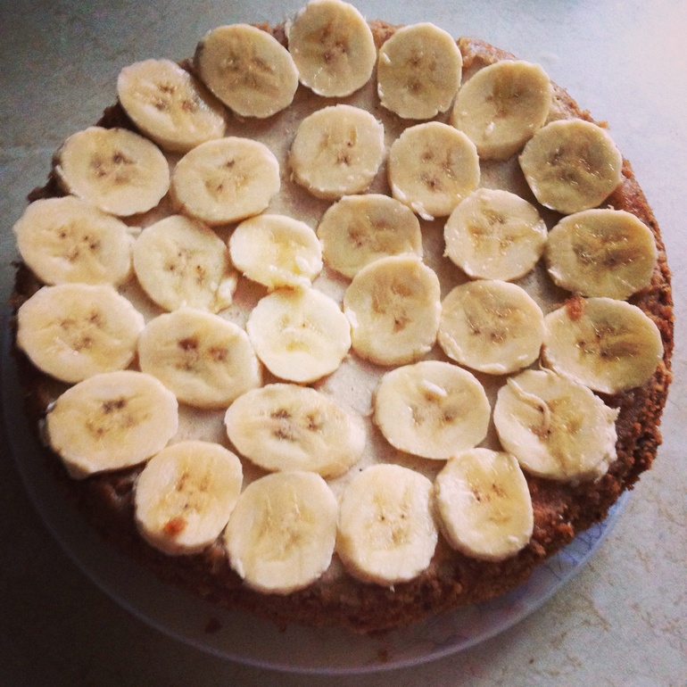 Творожно-банановый чизкейк в Мультиварке)