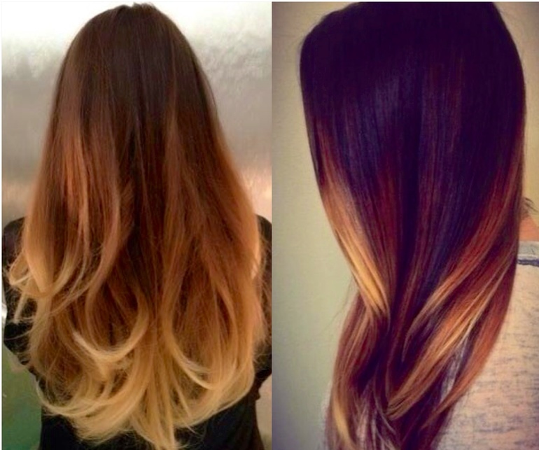 Омбре. Давно хотела. И воть)