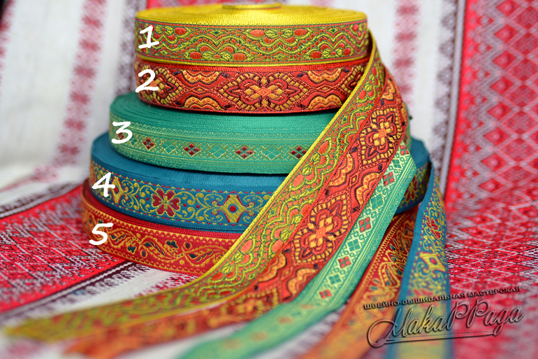 Тесьма жаккардовая