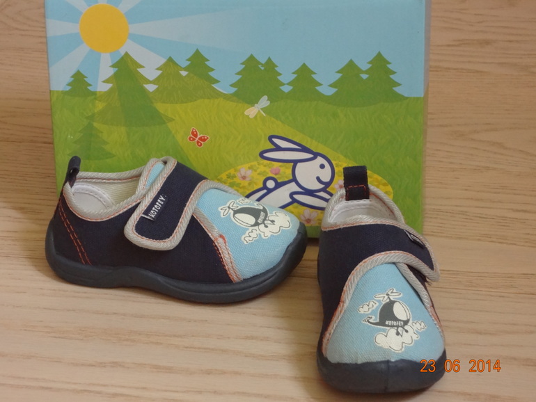 Текстильные туфли для мальчика Котофей