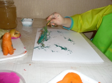 Художка. Рисование штампами 2.