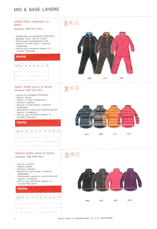 Reima сезон 14/15 свободный склад