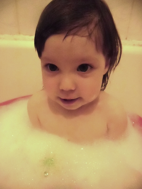 Папа и дочка.