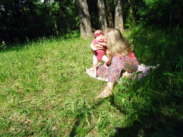 Нашей принцессе  4 месяца))) (отчет за месяц+много ФОТО)