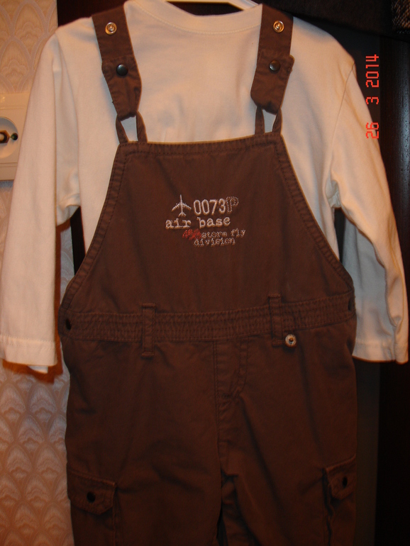 Комбинезон Chicco, ветровка Mignolo - 7-9-12 мес.