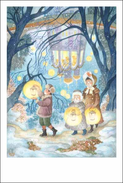 Сказочные открытки Ольги Ионайтис