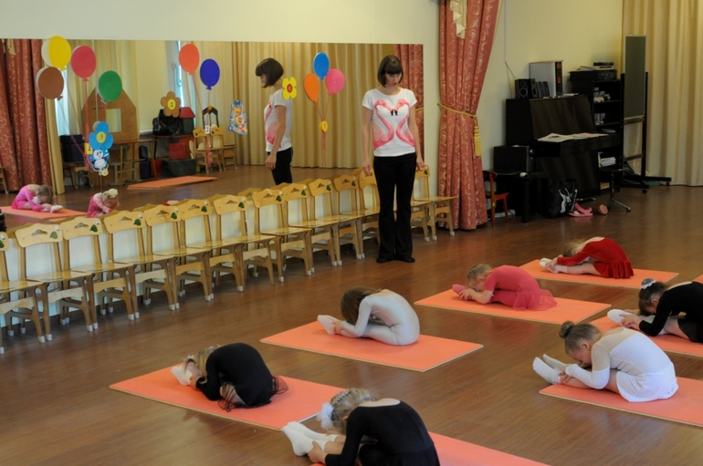 Гимнастика (открытый урок)