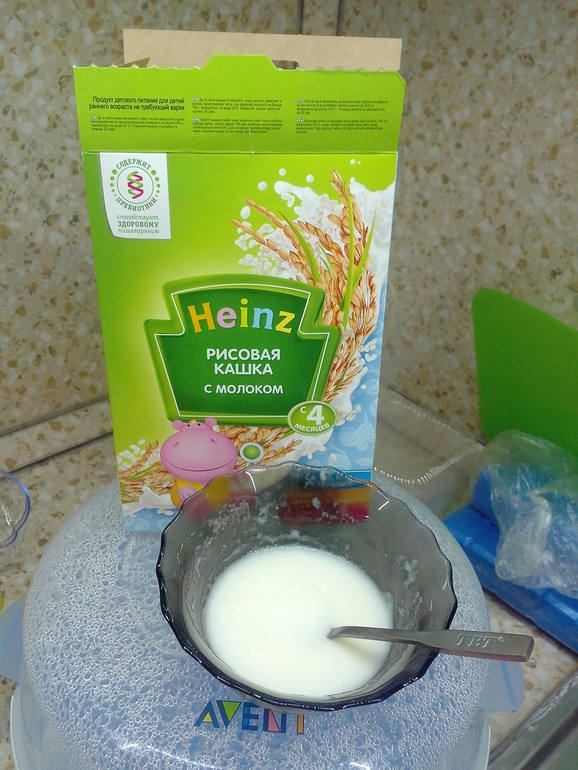 Первая кашка)))