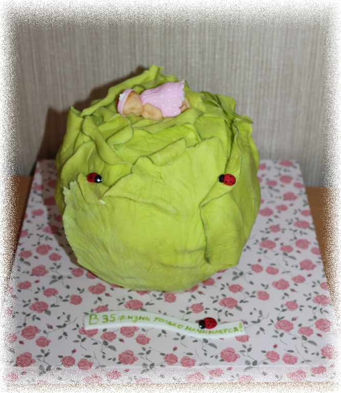 Младенец и капуста.