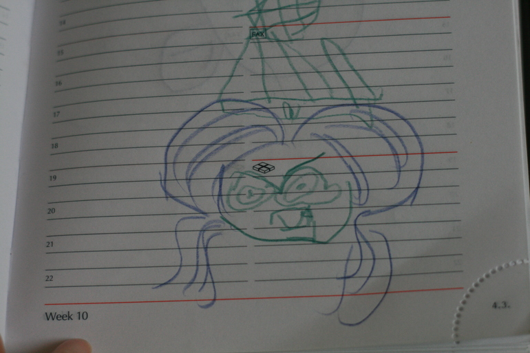 Рисование и игральный кубик