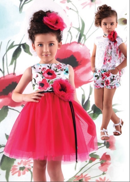 Пристрою Stillini lux платье Софи 122+ заколка и ветровка Перитта 122