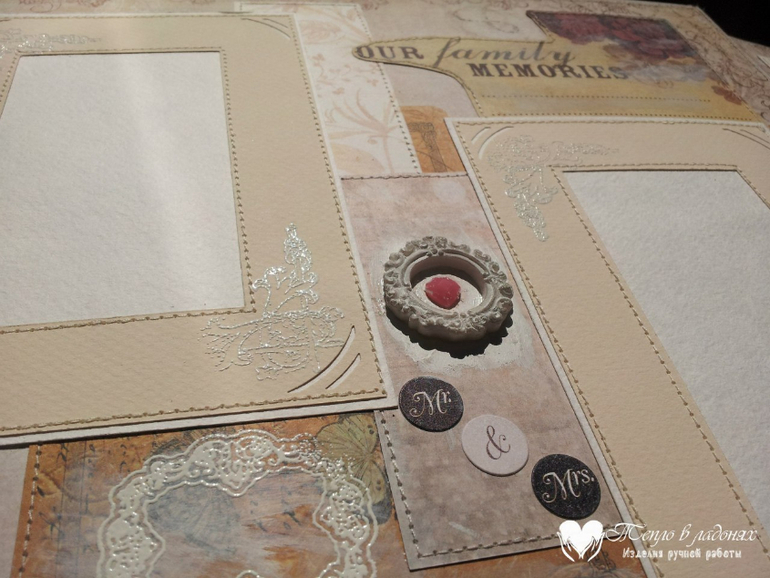 Большой свадебный фотоальбом