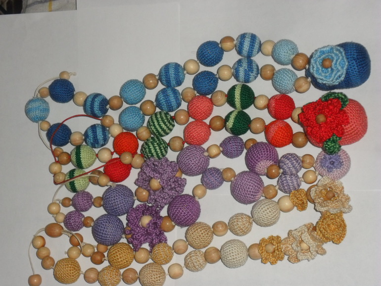 Моё творчество -бусы.