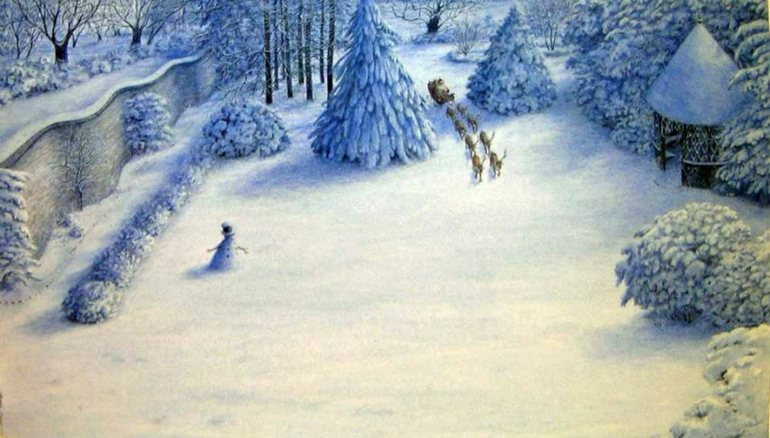 Рождественская ночь Клемента Мура с иллюстрациями Анджелы Барретт