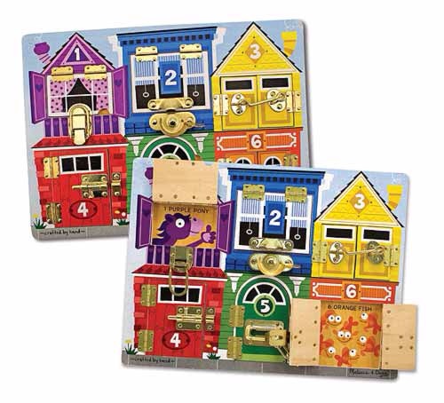 Доска с задвижками Melissa & Doug