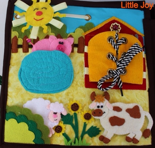 Развивающая книжечка.