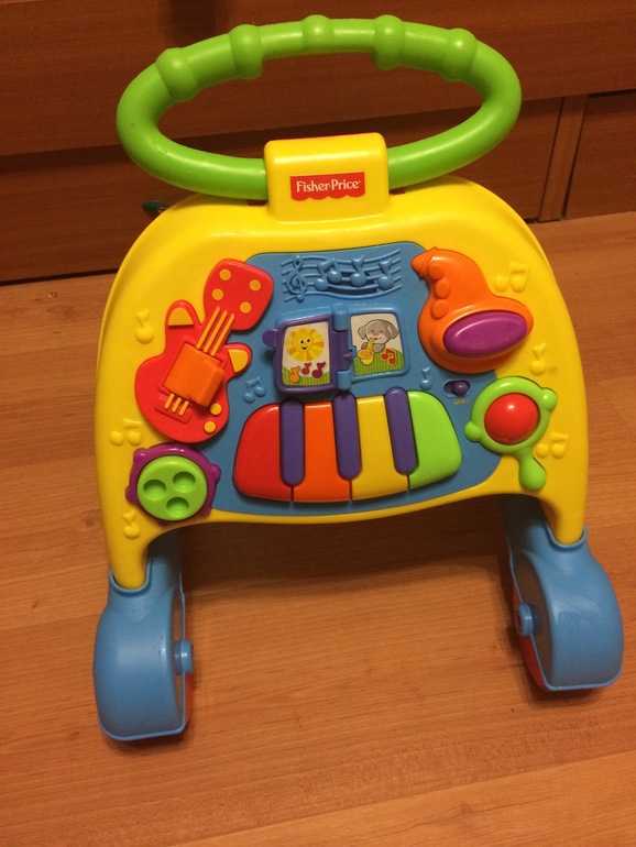 Ходунки-каталка fisher price!