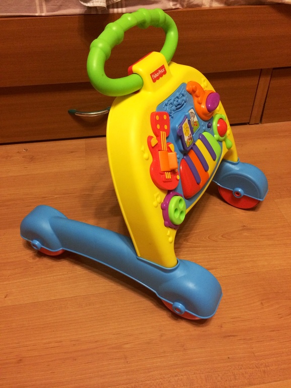 Ходунки-каталка fisher price!