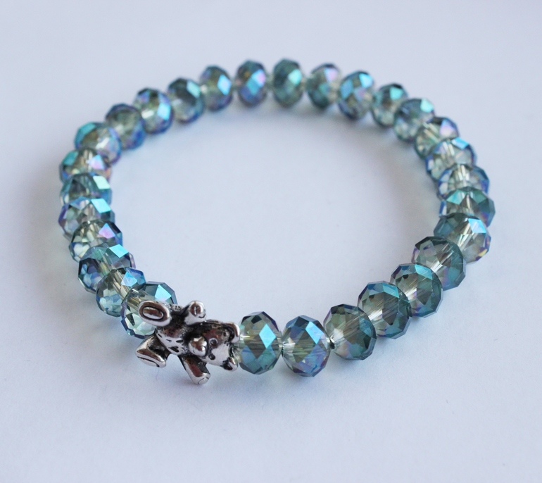 Комплект браслетов "Бирюзовый"