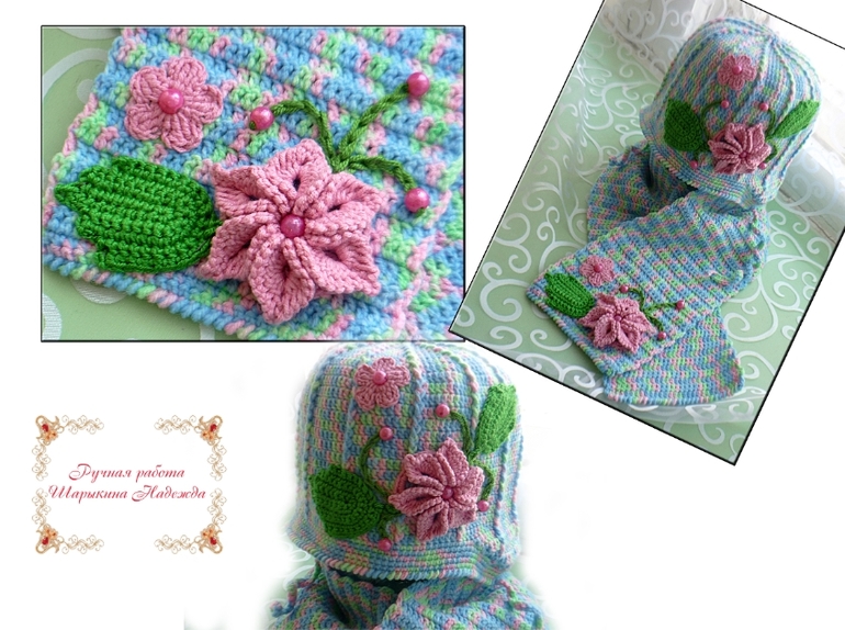 Шапульки для деток подружек..