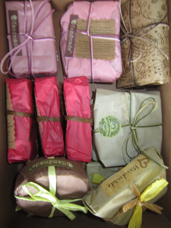 Мыло в подарочной упаковке