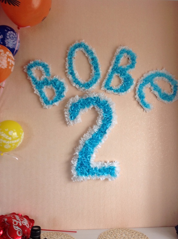 Надпись к Дню рождения