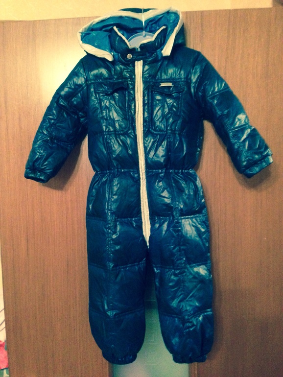 Комбез на пуху paper moon размер 86, 2000 т.р