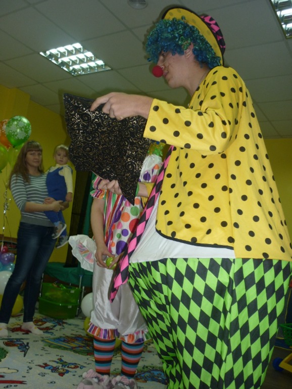 На открытии детского сада