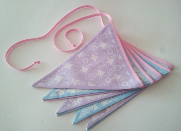 Интерьерная гирлянда из флажков :-)