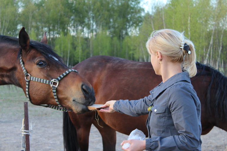 А на даче....