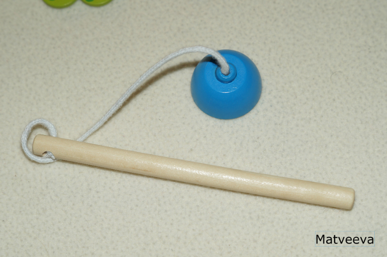 Наши деревянные игрушки 10 мес - до 1,7 . Часть 3.