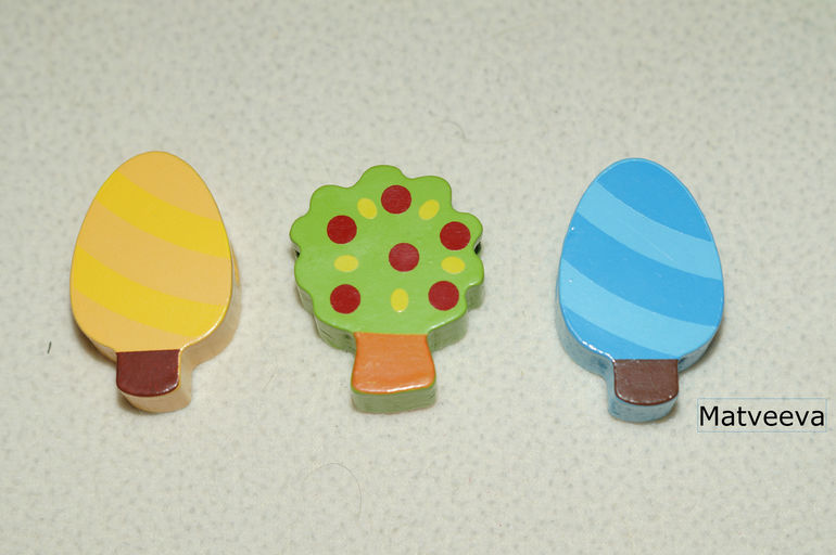 Наши деревянные игрушки 10 мес - до 1,7 . Часть 3.