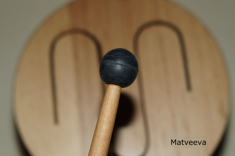 Наши деревянные игрушки 10 мес - до 1,7 . Часть 4 - музыкальные инструменты.