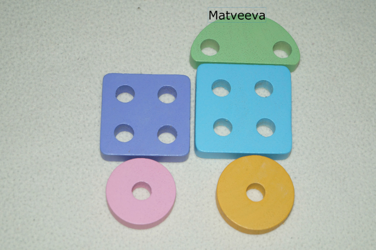 Наши деревянные игрушки 10 мес - до 1,7