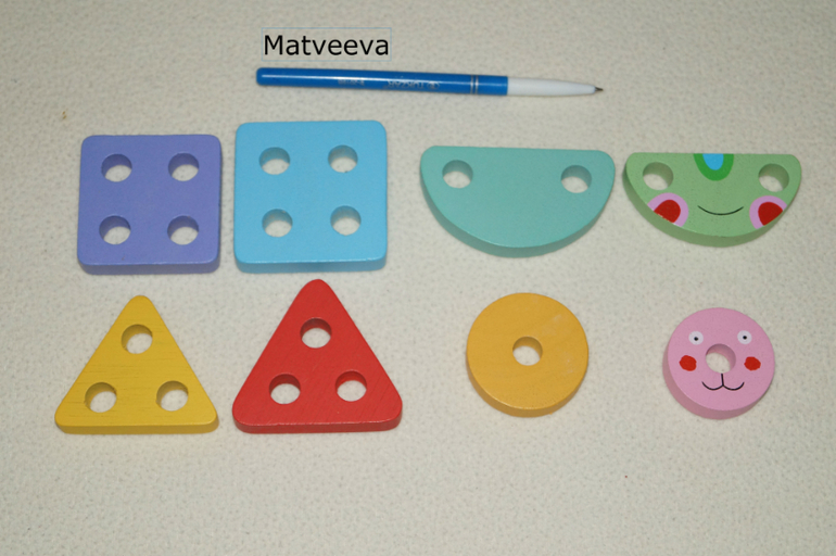 Наши деревянные игрушки 10 мес - до 1,7