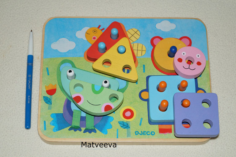 Наши деревянные игрушки 10 мес - до 1,7