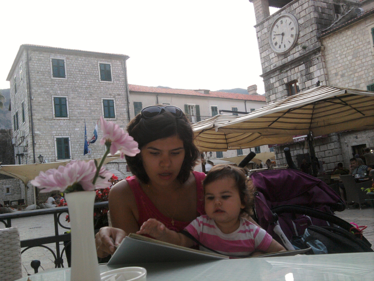 Черногория Рафаиловичи, сентябрь 2013 с ребенком 1год3мес