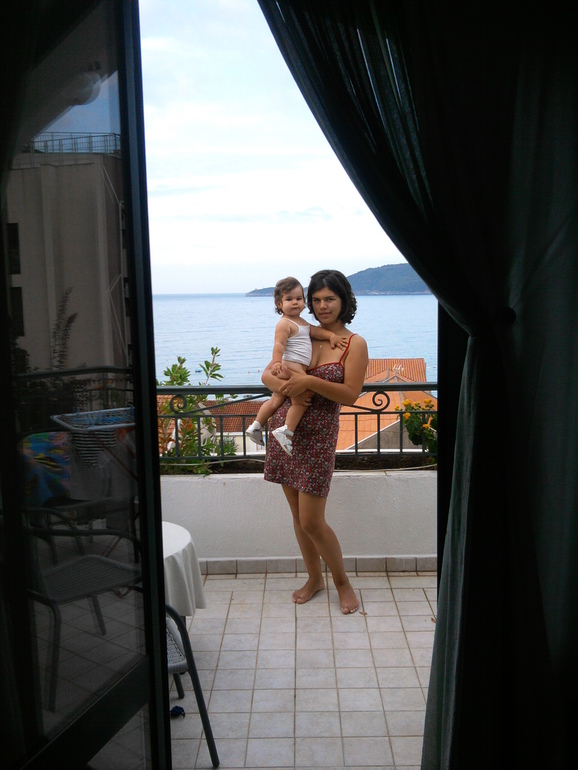 Черногория Рафаиловичи, сентябрь 2013 с ребенком 1год3мес