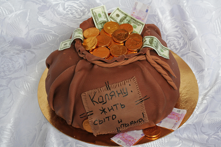 Торты из мастики.