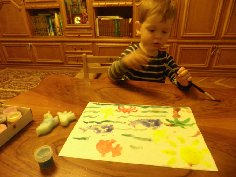 Вечение поделки