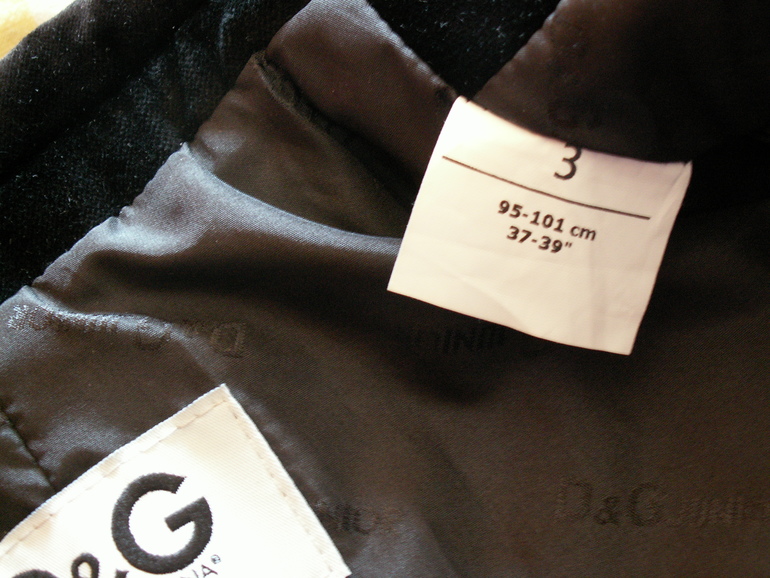 Костюм G&G junior 3 года БРОНЬ