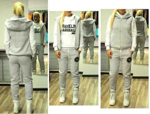 В наличии 2 костюма размер 44-46 по 1700 в отличном качестве