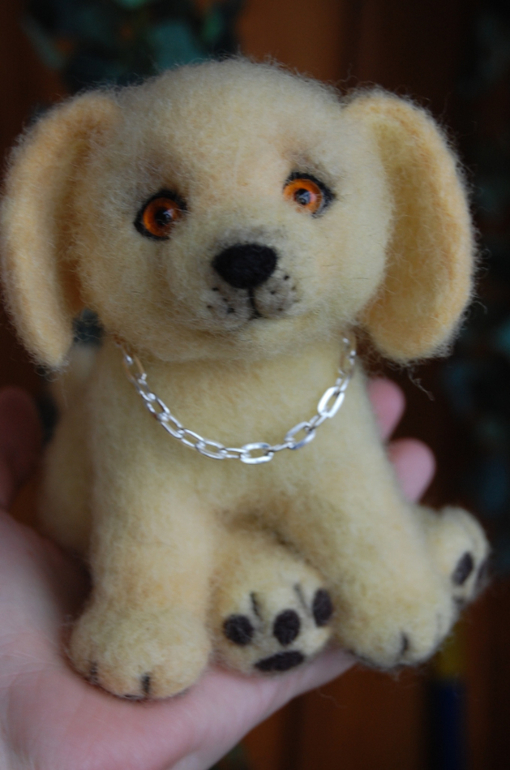 Наконец-то щенок! )))