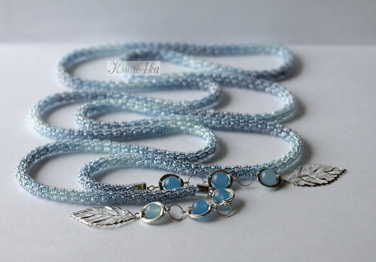 Лариат "Листочки прохлады"