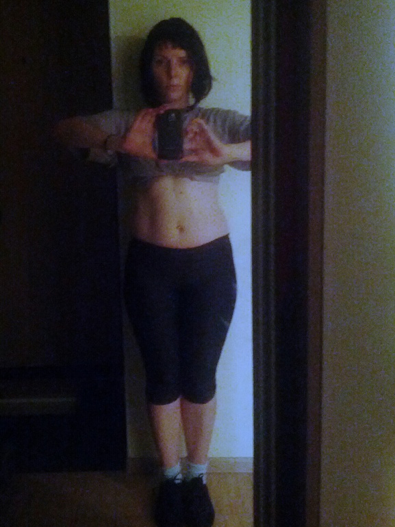 1,5 недели занятий по пресс за 6недель