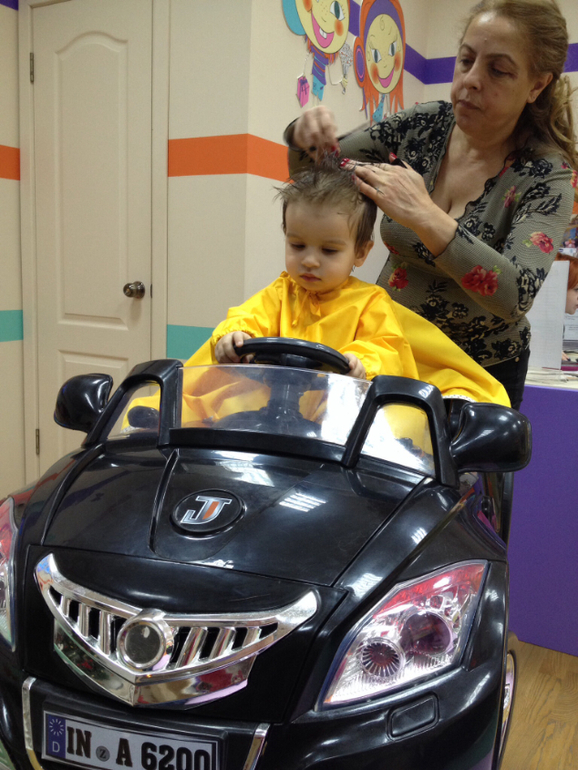 Наши походы в детский салон