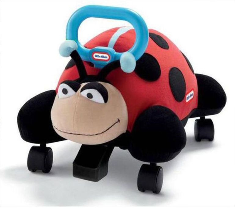 Каталка мягкая Little Tikes Божья коровка, Динозавр, Черепаха