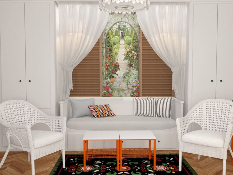 Комната для юной девушки.