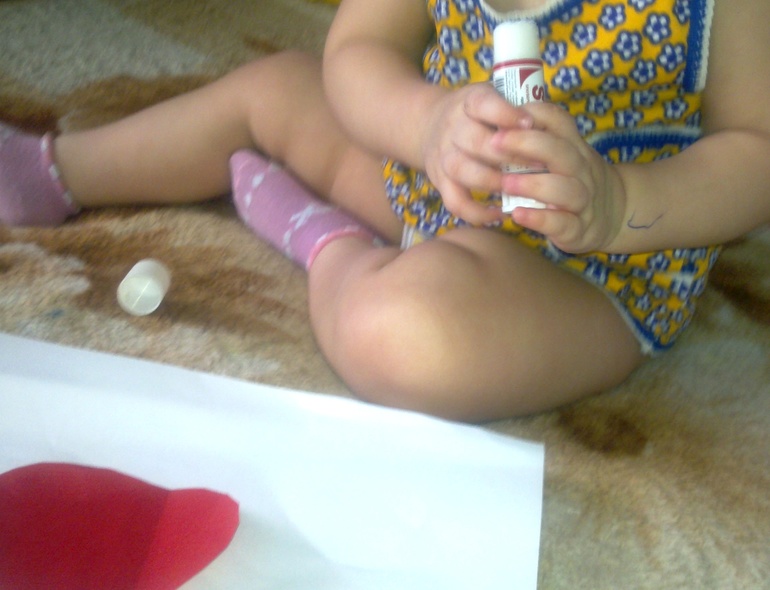 Осваиваем аппликацию. Рыбка