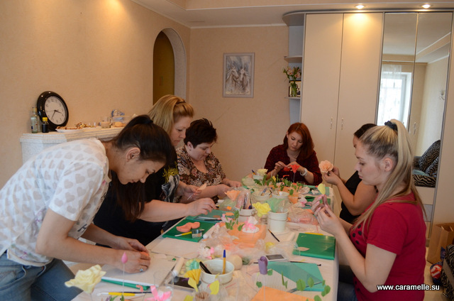 Фотоотчет с курсов по сахарным цветам в г. Уфа)))